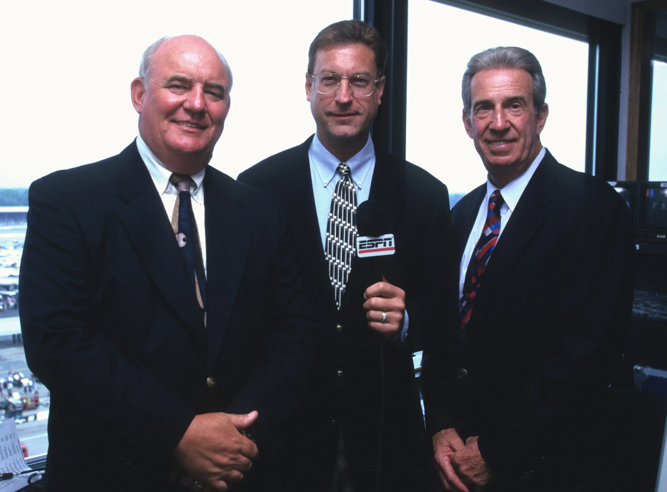 NASCAR - Benny Parsons, Bob Jenkins and Ned Jarrett