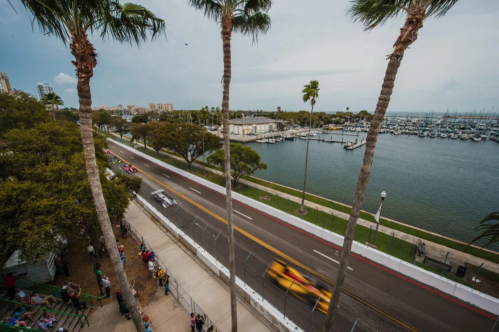 St. Petersburg, FL - March 13, 2016: Fans during the Firestone Grand Prix of St. Petersburg International Media Coverage (Photo by Joe Faraoni / ESPN Images)