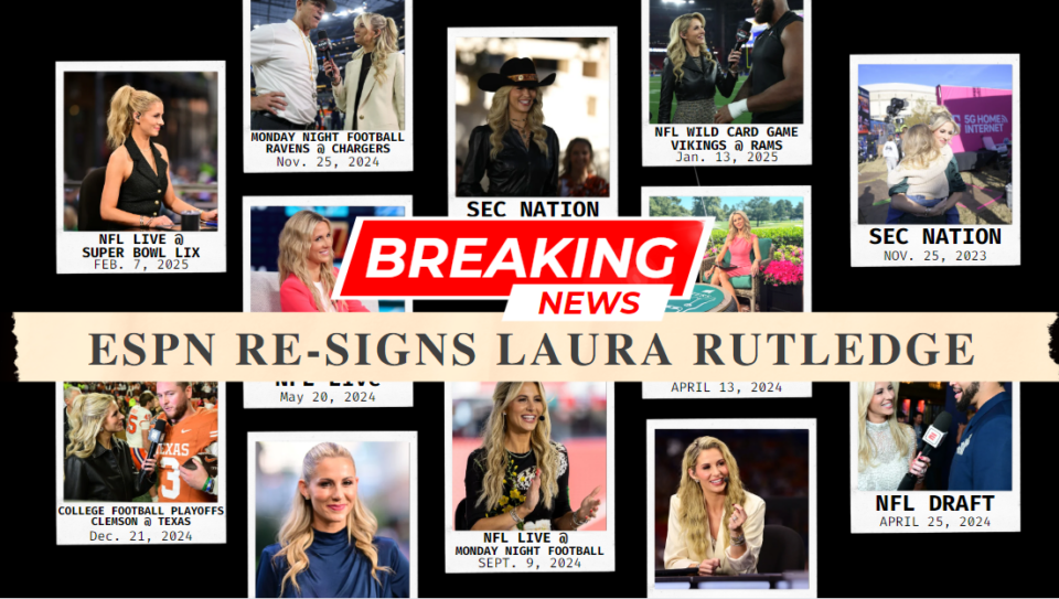 Rultledge ESPN Re-Signs Laura Rutledge to Multi-Year Contract; Extends Popular ...