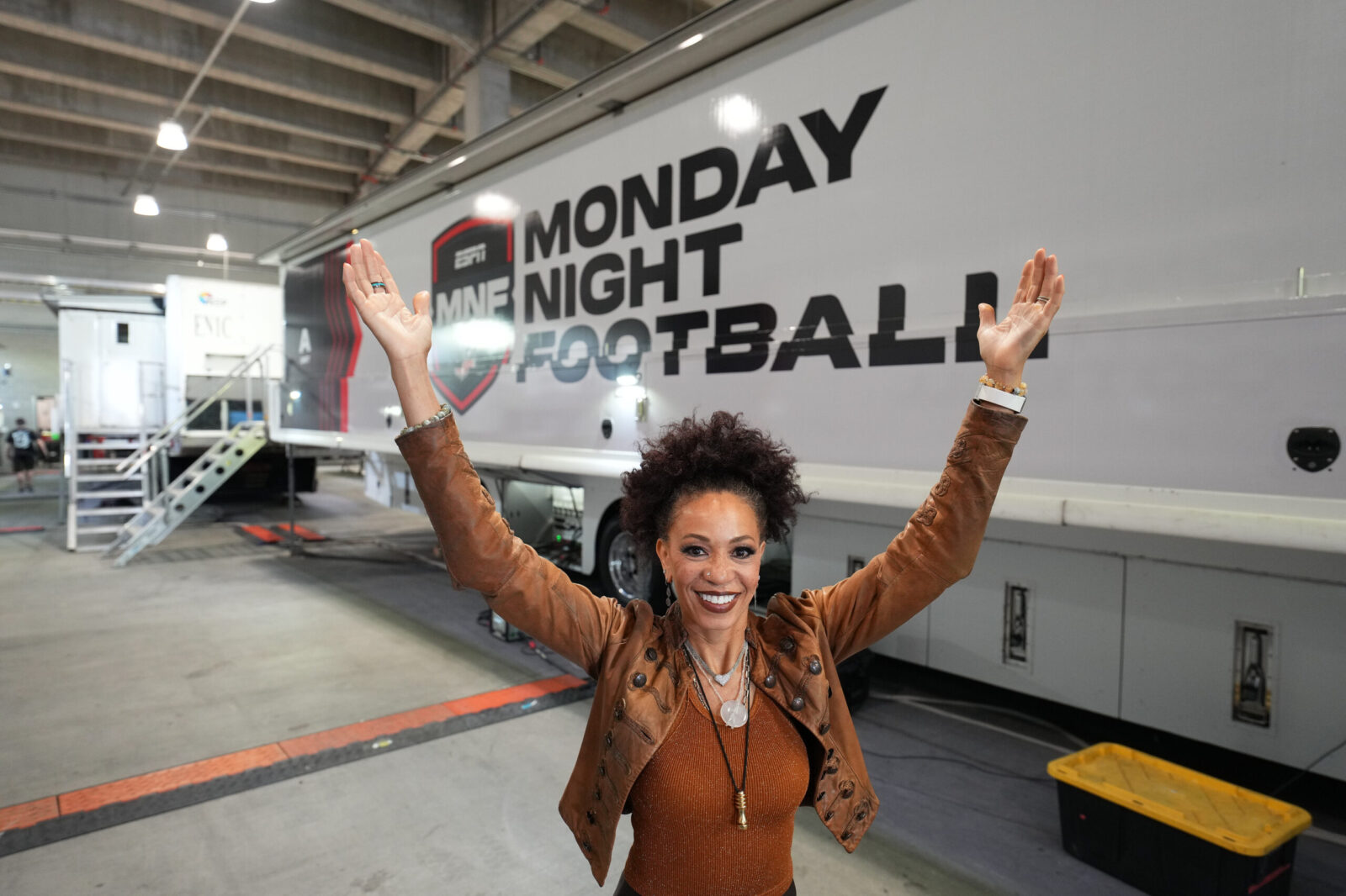 Who plays drums on Monday Night Football?