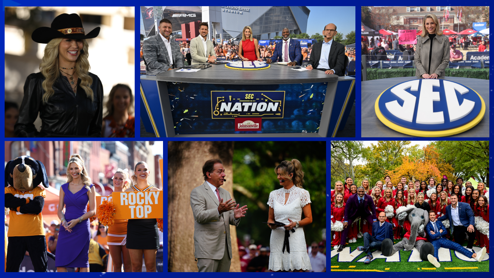 Laura Ruldge Laura Rutledge thanks SEC Nation before expanding her ESPN NFL ...