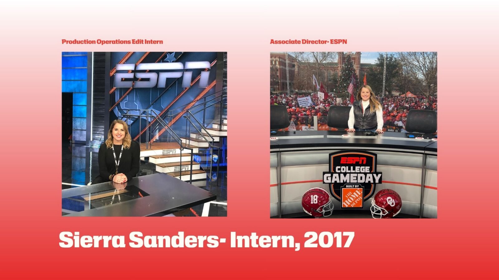 Intern Chronicles: Where are they now? - ESPN Press Room
