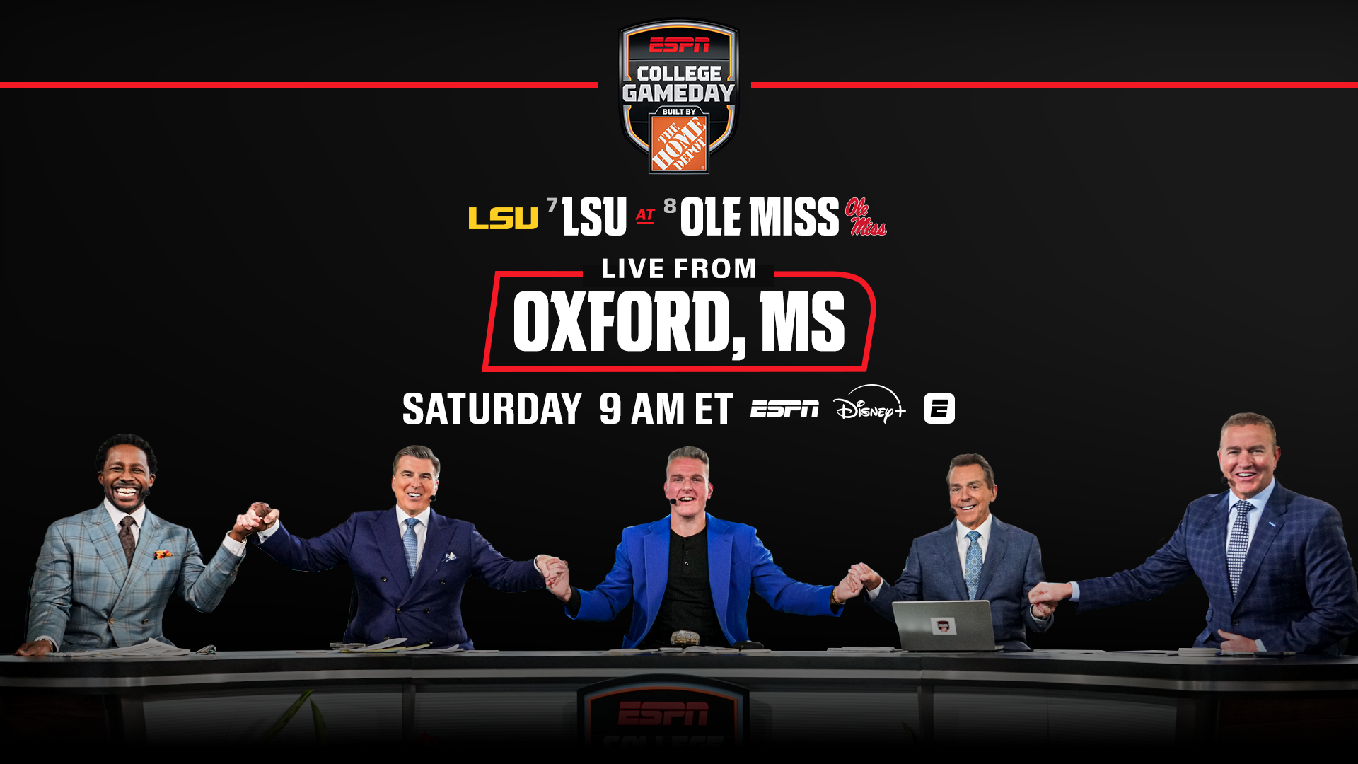 ‘College GameDay’ returns to The Grove for historic Top 10 LSU-Ole Miss show...
