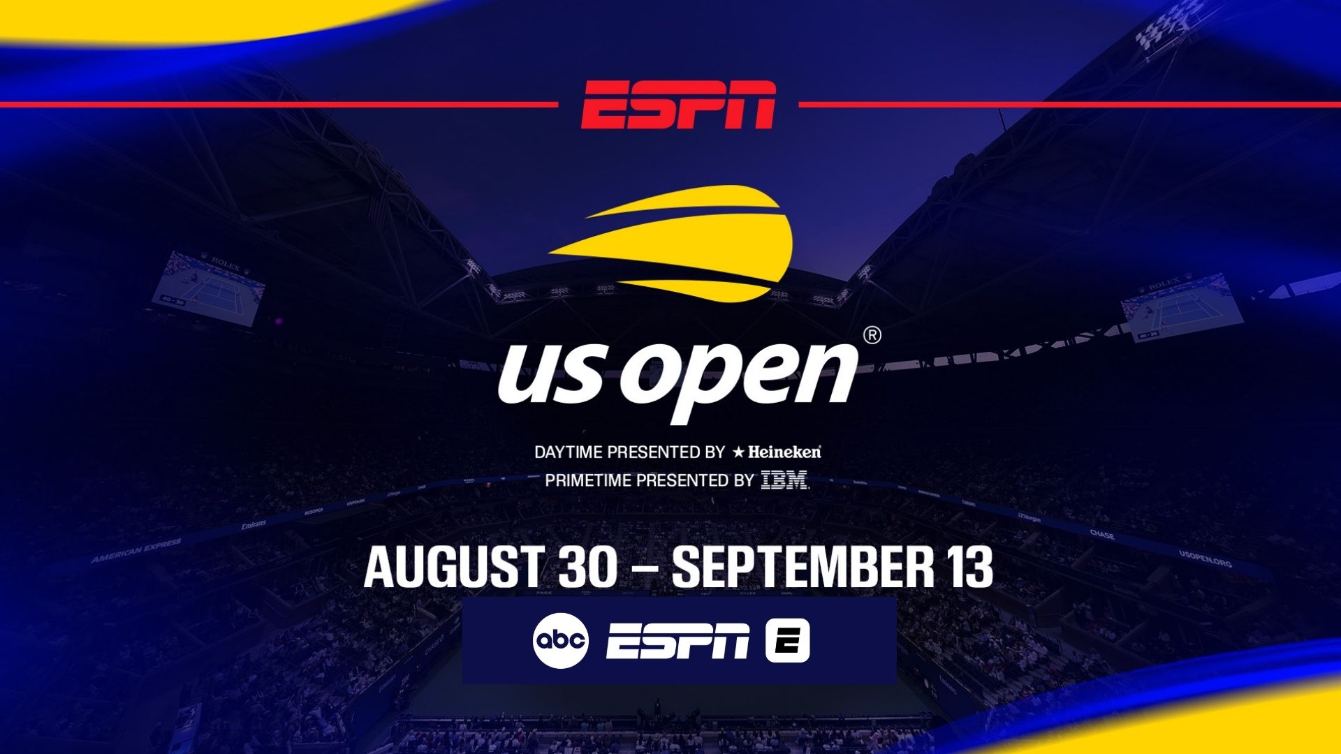ESPN presents “All of the 2026 US Open. All in One Place”